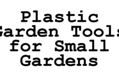 plastic garden tools for small gardens