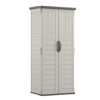 small plastic garden shed
