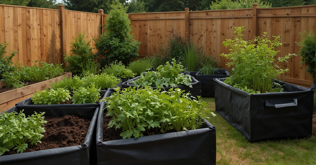 Raised garden bed 