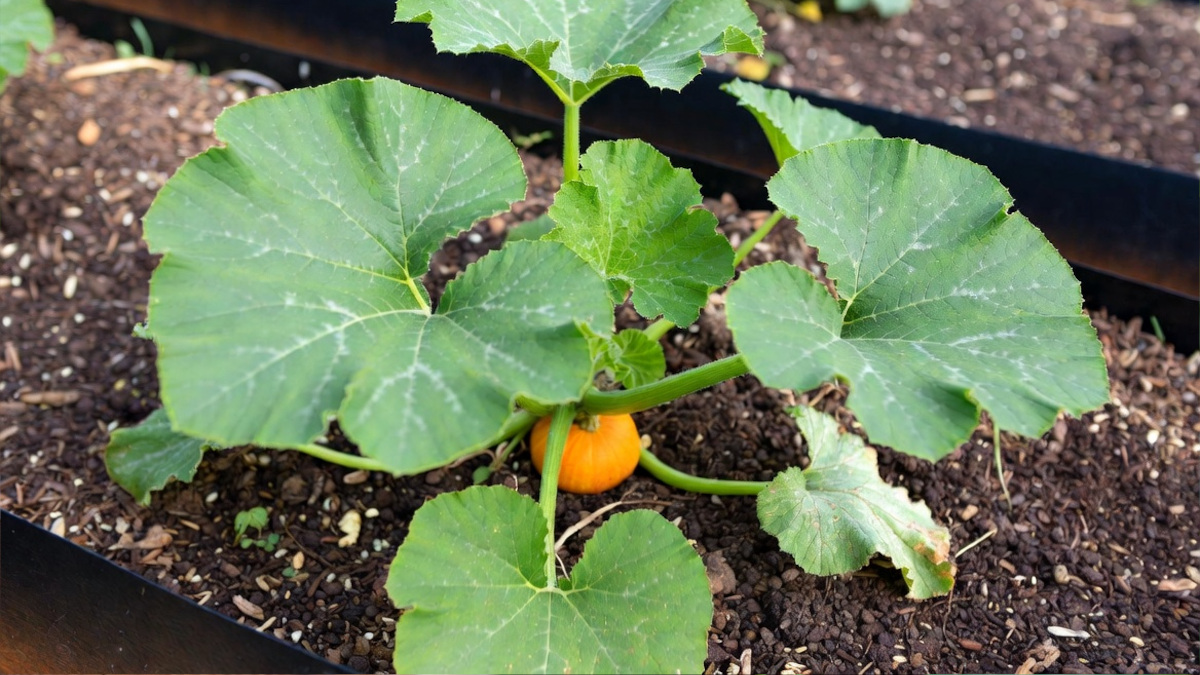 do not try and grow pumpkins in the same bed as your rosemary 